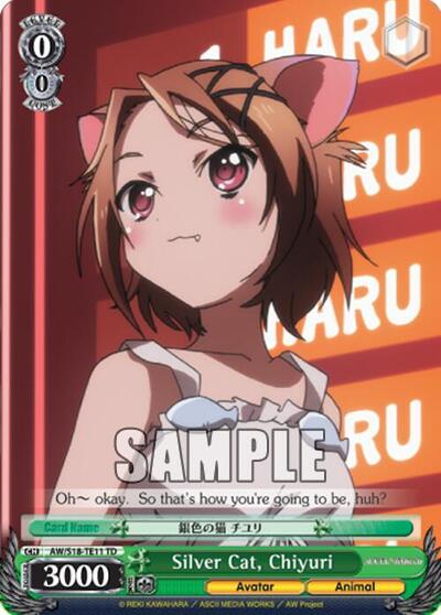 Silver Cat, Chiyuri AW/S18-TE11 TD