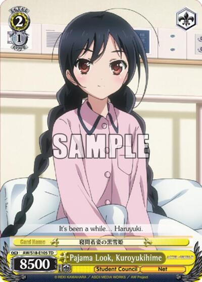 Pajama Look, Kuroyukihime AW/S18-E105 TD