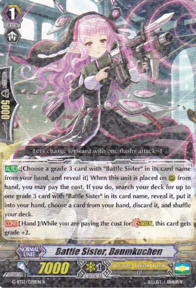 Battle Sister, Baumkuchen [G Format] G-BT12/029EN