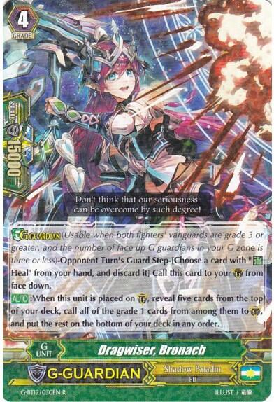Dragwiser, Bronach [G Format] G-BT12/030EN