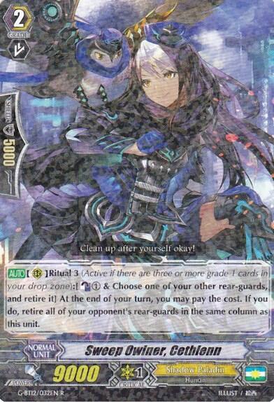 Sweep Owlner, Cethlenn [G Format] G-BT12/032EN