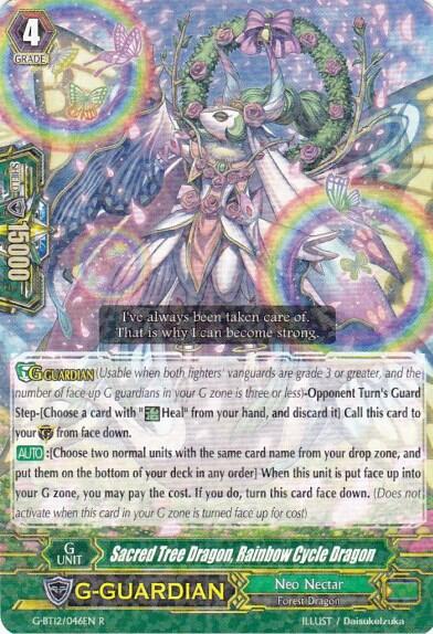 Sacred Tree Dragon, Rainbow Cycle Dragon [G Format] G-BT12/046EN