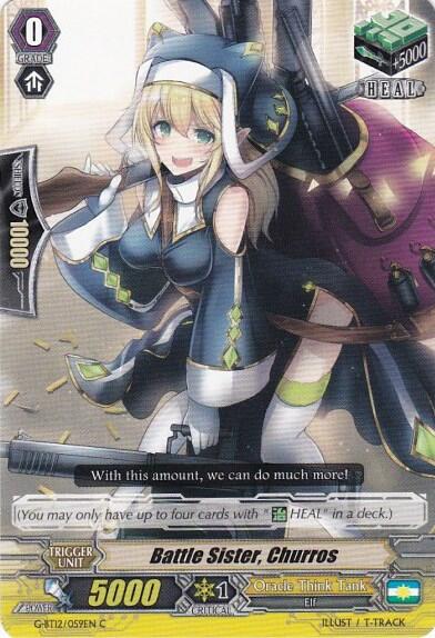 Battle Sister, Churros [G Format] G-BT12/059EN