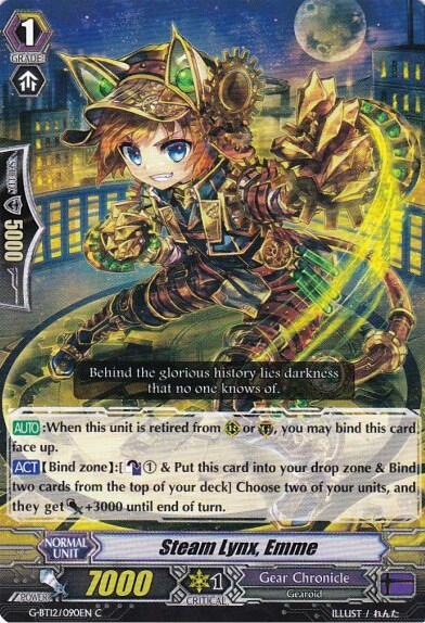 Steam Lynx, Emme [G Format] G-BT12/090EN