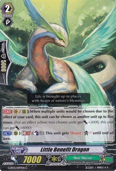 Little Benefit Dragon [G Format] G-BT12/097EN