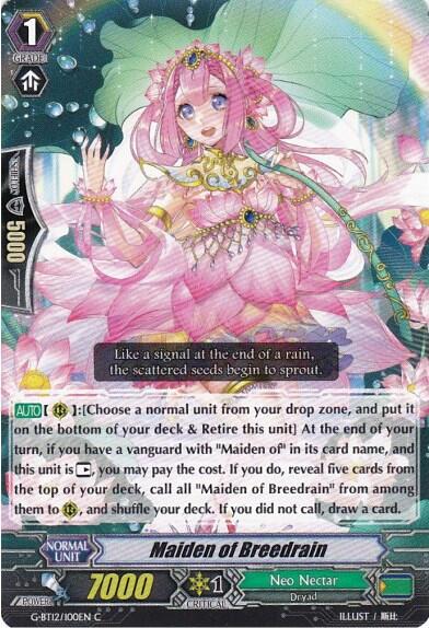 Maiden of Breedrain [G Format] G-BT12/100EN