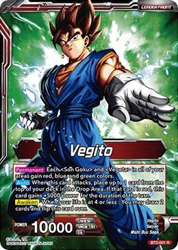 Vegito // Fusion Warrior Super Saiyan Vegito BT2-001