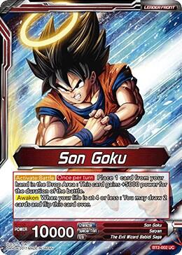 Son Goku // Soul Unleashed Son Goku BT2-002