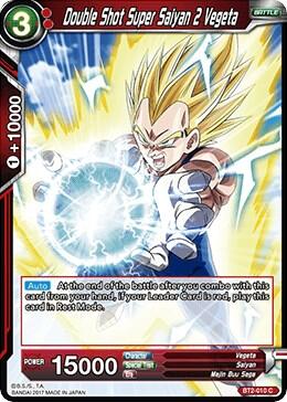 Double Shot Super Saiyan 2 Vegeta BT2-010