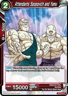 Attendants Spopovich and Yamu BT2-024