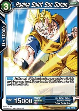 Raging Spirit Son Gohan BT2-039