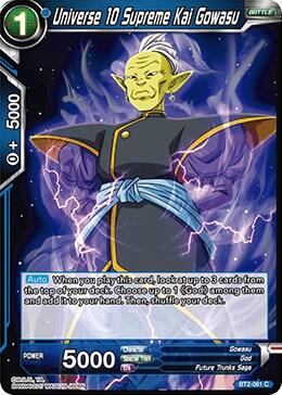 Universe 10 Supreme Kai Gowasu BT2-061