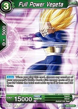 Full Power Vegeta BT2-076