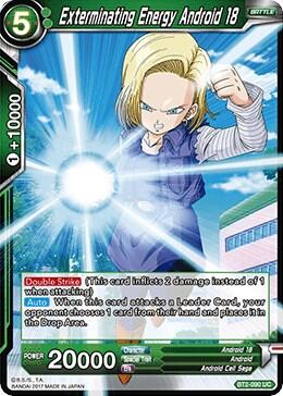 Exterminating Energy Android 18 BT2-090