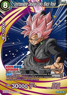 Unstoppable Despair Goku Black Rose BT2-054
