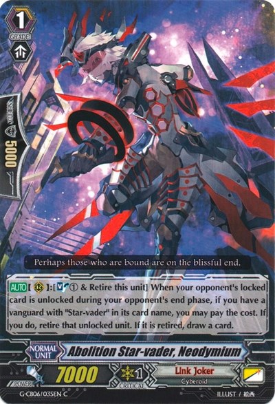 Abolition Star-vader, Neodymium [G Format] 