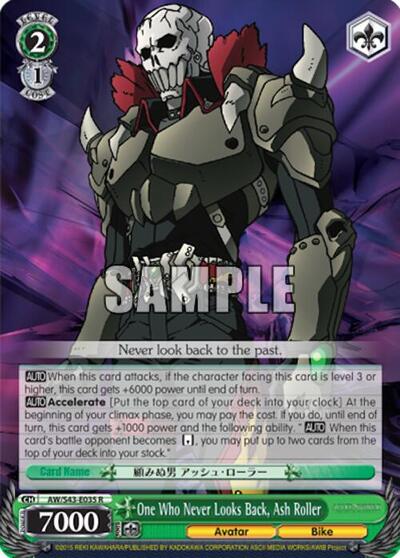 One Who Never Looks Back, Ash Roller AW/S43-E035	R