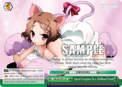 Special Exception for a Childhood Friend AW/S43-E051 CR