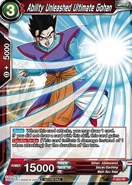 Ability Unleashed Ultimate Gohan P-020