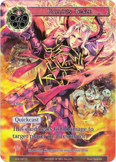 Callous Blaze 