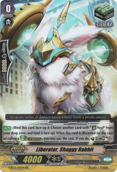 Liberator, Shaggy Rabbit [G Format] G-BT13/017EN