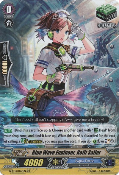 Blue Wave Engineer, Refit Sailor [G Format] G-BT13/027EN