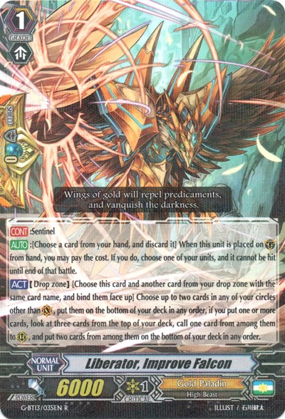 Liberator, Improve Falcon [G Format] G-BT13/035EN