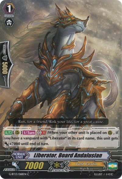 Liberator, Board Andalusian [G Format] G-BT13/068EN