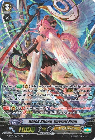 Black Shock, Gavrail Prim [G Format] G-BT13/S02EN