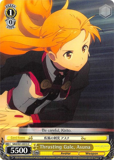 Thrusting Gale, Asuna SAO/S51-E015 C