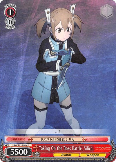 Taking On the Boss Battle, Silica SAO/S51-E064 C