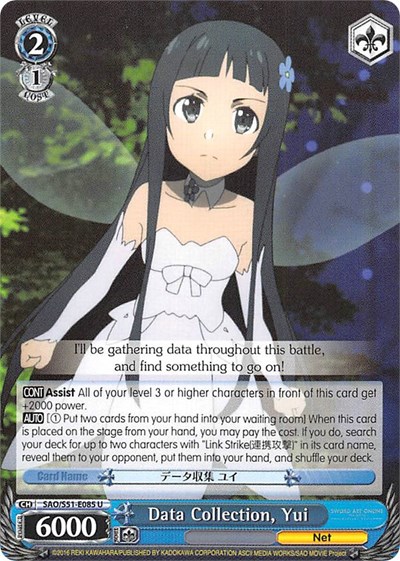 Data Collection, Yui SAO/S51-E085 U