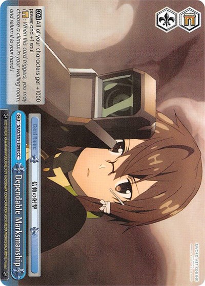 Dependable Marksmanship SAO/S51-E098 CC