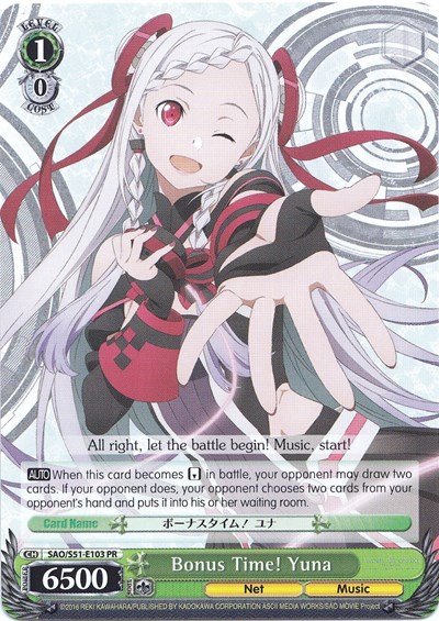 Bonus Time! Yuna SAO/S51-E103 PR