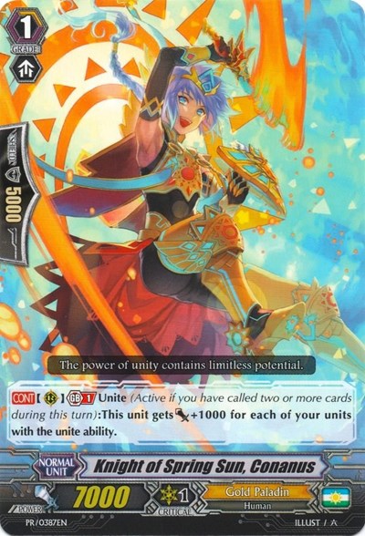 Knight of Spring Sun, Conanus [G Format] 
