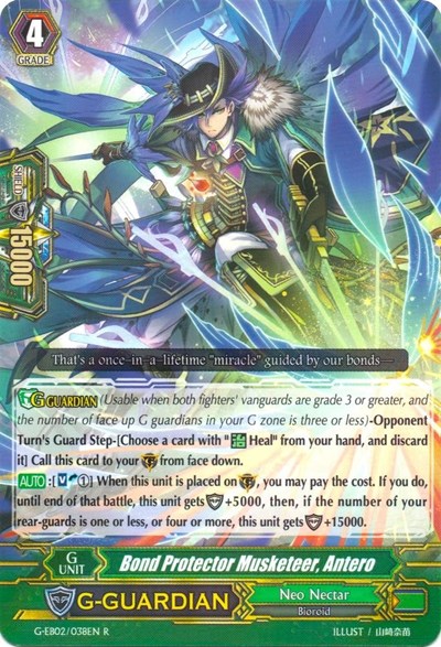 Bond Protector Musketeer, Antero [G Format] G-EB02/038EN