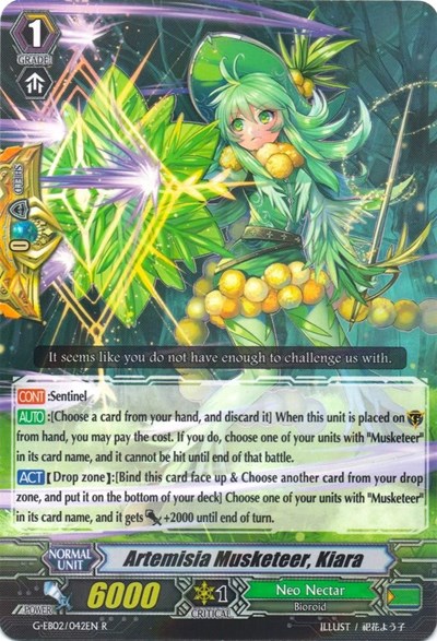 Artemisia Musketeer, Kiara [G Format] G-EB02/042EN