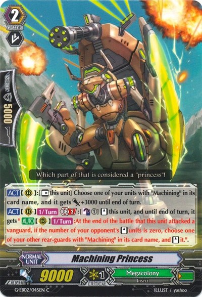 Machining Princess [G Format] G-EB02/045EN