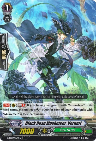 Black Rose Musketeer, Verneri [G Format] G-EB02/069EN