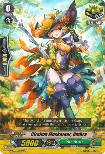 Cirsium Musketeer, Umbra [G Format] G-EB02/074EN