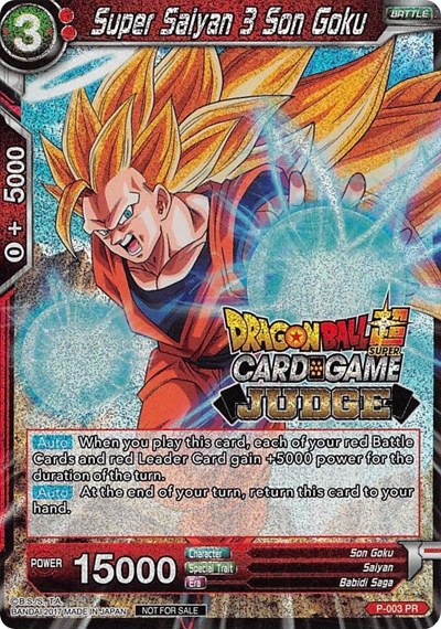 Super Saiyan 3 Son Goku P-003