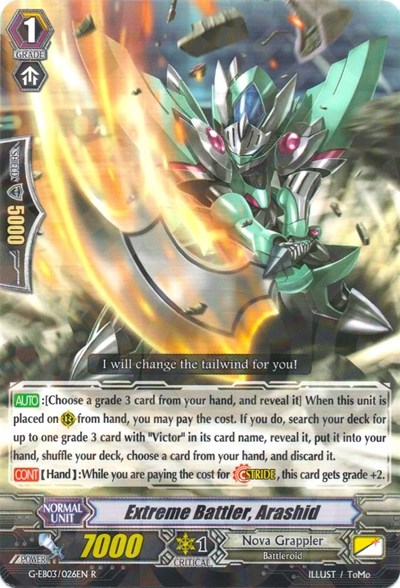 Extreme Battler, Arashid [G Format] G-EB03/026EN