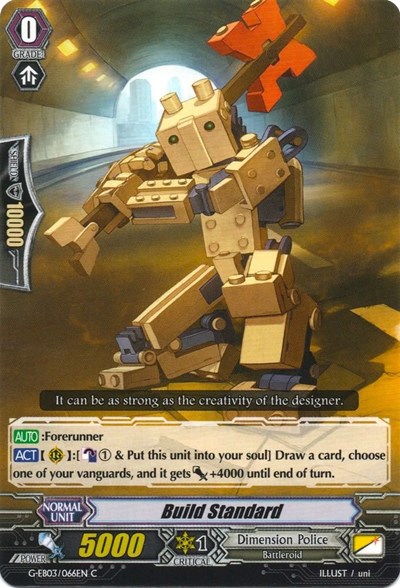 Build Standard [G Format] G-EB03/066EN