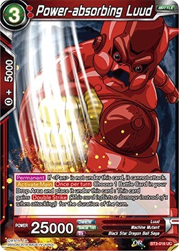 Power-absorbing Luud BT3-016