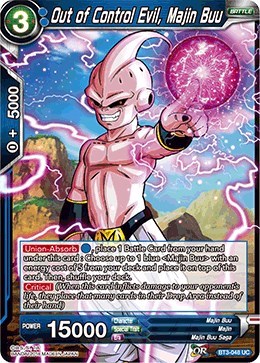 Out of Control Evil, Majin Buu BT3-048