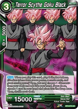 Terror Scythe Goku Black BT3-075