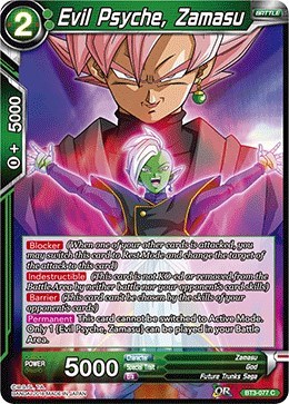 Evil Psyche, Zamasu BT3-077