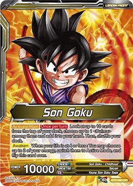 Son Goku // Uncontrollable Great Ape Son Goku BT3-083