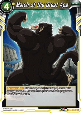 March of the Great Ape BT3-106