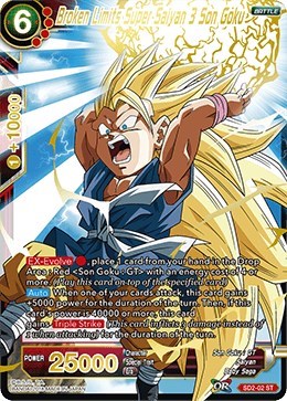 Broken Limits Super Saiyan 3 Son Goku SD2-02